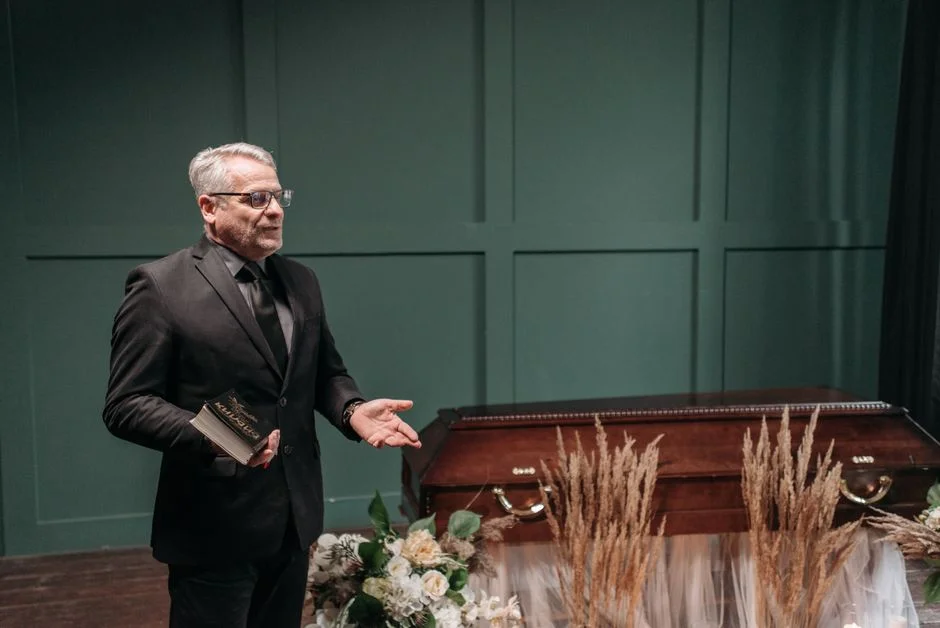 A dignified, quiet farewell